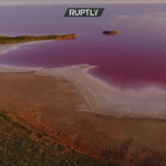 ροζ λίμνη Ουκρανία
