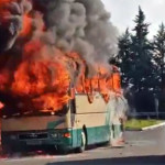 φωτιά λεωφορείο ΚΤΕΛ