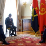 Νίκος Δένδιας με πρόεδρο Αγκόλας