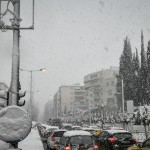 χιόνια κέντρο Αθήνας