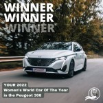 Peugeot 308  «Women’s World Car of the Year 2022»,