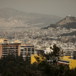 αφρικανική σκόνη στην Αθήνα/ eurokinissi