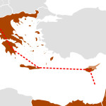 East Med χάρτης