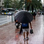 βροχή κέντρο Αθήνας