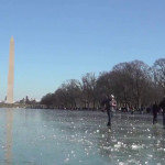 ΗΠΑ: Πατινάζ Στην Παγωμένη Λίμνη Της Ουάσινγκτον