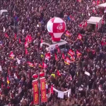 Ιστορικές Διαδηλώσεις Σε Βρετανία Και Γαλλία