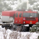 εγκλωβισμένοι στον Κίσσαβο λόγω χιονόπτωσης