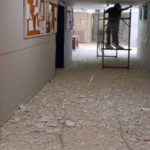 ΕΚΠΑ: Έπεσαν οι σοβάδες σε διάδρομο Σχολής
