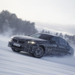 BMW Σειρά 5 ηλεκτρική δοκιμές πάγος