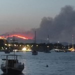 Μεγάλη φωτιά στη βόρεια Κέρκυρα - Εκκενώνονται 5 οικισμοί