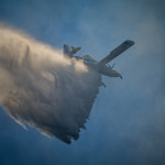 Φωτιά Στην Κάρυστο - Κοντά Σε Κατοικίες