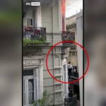Αργεντινή: Πώς σώθηκε γυναίκα μέσα από φλεγόμενο κτίριο με ένα καλώδιο