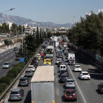 Κηφισός: Συμφόρηση στην άνοδο εξαιτίας ακινητοποιημένης νταλίκας