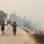 'Εβρος: Σε ύφεση η φωτιά - Συνεχίζουν να επιχειρούν πυροσβεστικές δυνάμεις