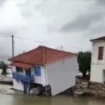 Κακοκαιρία Daniel Βόλος: Χείμαρρος Παρέσυρε Σπίτι Στο Πήλιο