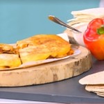 Συνταγή Για Quesadillas με πιπεριές και κοτόπουλο