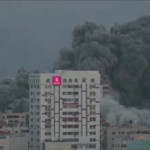 Ισραηλινά Μαχητικά Χτυπούν Τον Πύργο Της Παλαιστίνης