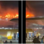 Λονδίνο: Aναστολή πτήσεων στο αεροδρόμιο του Λούτον λόγω πυρκαγιάς