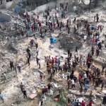 Η Γάζα Μετά Από Μπαράζ Βομβαρδισμών - Εικόνες Από Drone