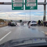 Καραμπόλα 10 Οχημάτων Στη Θεσσαλονίκη