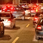 Μποτιλιάρισμα στο ρεύμα καθόδου της λεωφόρου Κηφισού μετά από τροχαίο