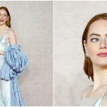 Έμμα Στόουν: Εμφάνιση Με Baby Blue Slip Dress Louis Vuitton