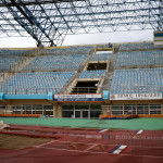 Κρήτη: Αποκολλήθηκε τμήμα του Παγκρητίου Σταδίου - Απομακρύνθηκαν αθλητές