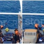 Σαλαμίνα: Βίντεο Από Διάσωση Άνδρα Που Βρέθηκε Στη Θάλασσα