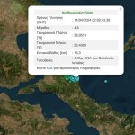 Σεισμός 4,5 Ρίχτερ στην Εύβοια - Αισθητός και στην Αθήνα