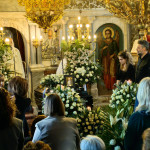 Γιάννης Καλλιάνος - κηδεία πατέρα του