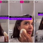 Μαρίνα Σάττι: Tραγουδά Ζari Ενώ Ξεβάφεται Live Στο Instagram