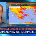 Καιρός: Έρχονται Θερμοκρασίες Ρεκόρ - Οι Κόκκινες Περιοχές