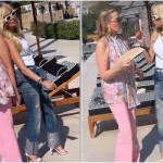 Η στιγμή που η Άννα Βίσση συνάντησε τη Samantha από το «Sex & the City»