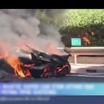 Αττική οδός: Super car τυλίχθηκε στις φλόγες