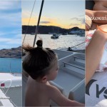 Τούνη - Αλεξάνδρου: Στη Μύκονο Με Τον Γιο Τους, Πάρη