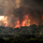 Φωτιά Τώρα Στη Λαύκα Κορινθίας
