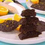 Συνταγή για μπισκότα μπράουνις με πορτοκάλι