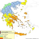 χάρτης κινδύνου πυρκαγιάς