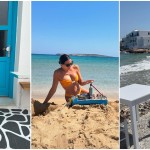 Σταματίνα Τσιμτσιλή: Τα φωτογραφικά στιγμιότυπα από τις διακοπές στην Πάρο