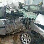 Τροχαίο: Διαλύθηκε Το Αυτοκίνητο Αλλά Δεν Έπαθαν Τίποτα