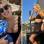 Κωνσταντίνα Σπυροπούλου: Με τον γιο της Βλάσση στην παραλία