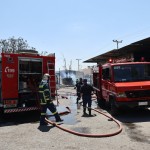 Ασπρόπυργος: Φωτιά σε προαύλιο εργοστασίου- Μήνυμα 112 για τους καπνούς