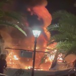 Κεφαλονιά: Τυλίχθηκε στις φλόγες σκάφος στο λιμάνι του Αργοστολίου