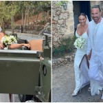 Γάμος Βαλαβάνη- Μόργκαν: Οι νέες φωτογραφίες και ο χορός του ζευγαριού