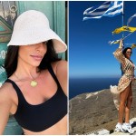 Αντωνά: Φωτογραφίες από την Τήνο- «Να αγαπάς όποιον σε κάνει ευτυχισμένο»