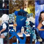Στικούδη: Ο στολισμός και τα royal μπλε φορέματα στη βάπτιση του γιου της