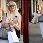 Κατερίνα Καινούργιου: Για ψώνια με casual look και τσάντα Hermès