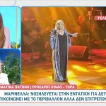 Παγώνη για Μαρινέλλα: «Eίναι θετικό ότι δεν έχει διασωληνωθεί»