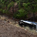 Καισαριανή: Ασθενοφόρο εξετράπη της πορείας του- Έπεσε σε χαντάκι