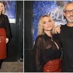Ελεωνόρα Ζουγανέλη: Mε vinyl φούστα και see- through πουκάμισο σε πρεμιέρα